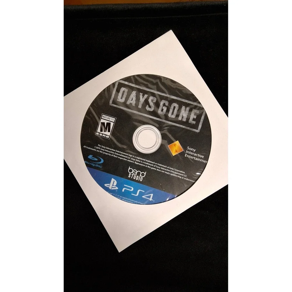 Days Gone Sony PlayStation 4 PS4 Video Game Disc Only Bend Studio ESRB M(Ele B)